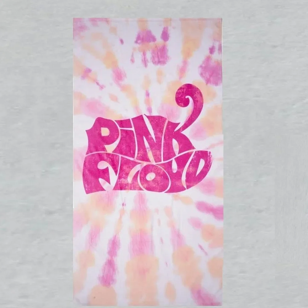 Pink Floyd Beach Towel Measures 34 x 64 inches